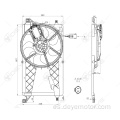 Ventilador de refrigeración del radiador del coche para C-MAX VOLVO S40